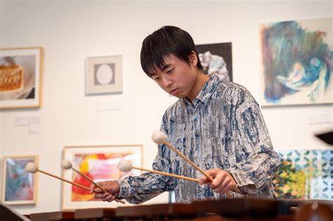 宮垣保之|マリンバとサックスの新作初演にライブペインティングも。藝大。